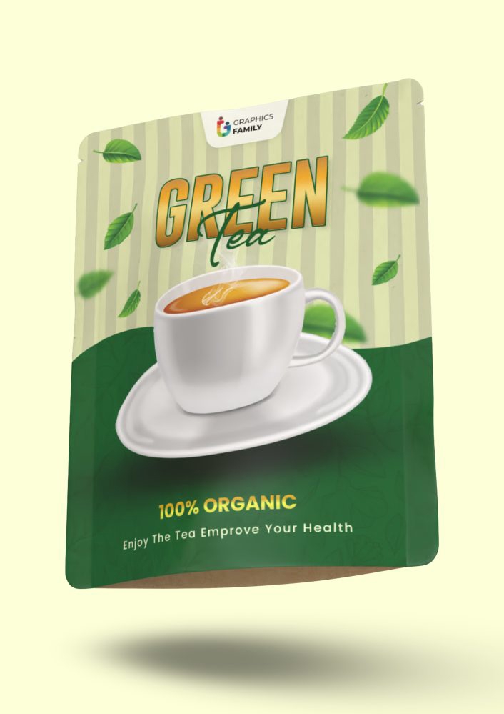فایل طراحی بسته بندی محصول چای - Tea Product Packing Design