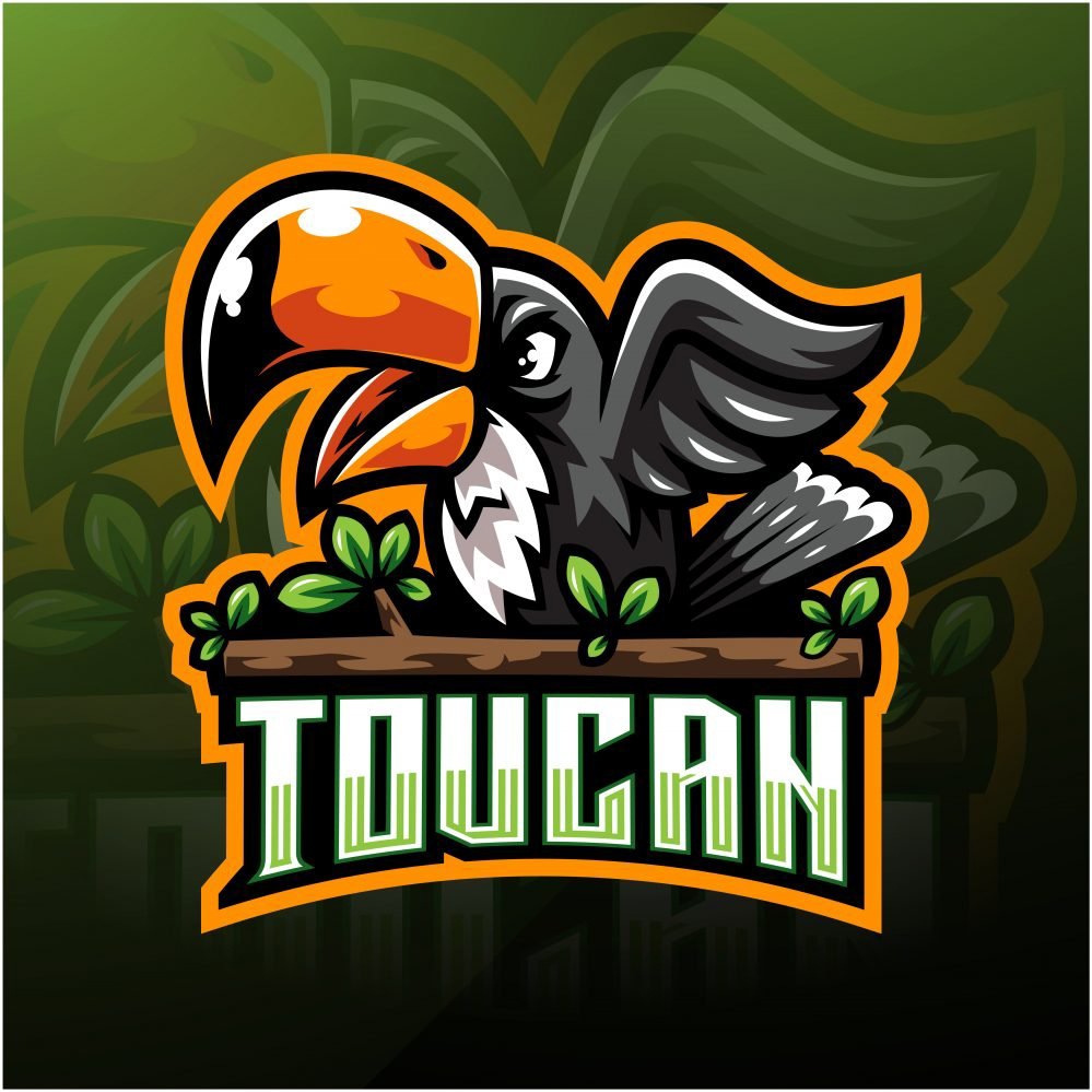 فایل لوگوی طلسم توکان - Toucan Mascot Logo