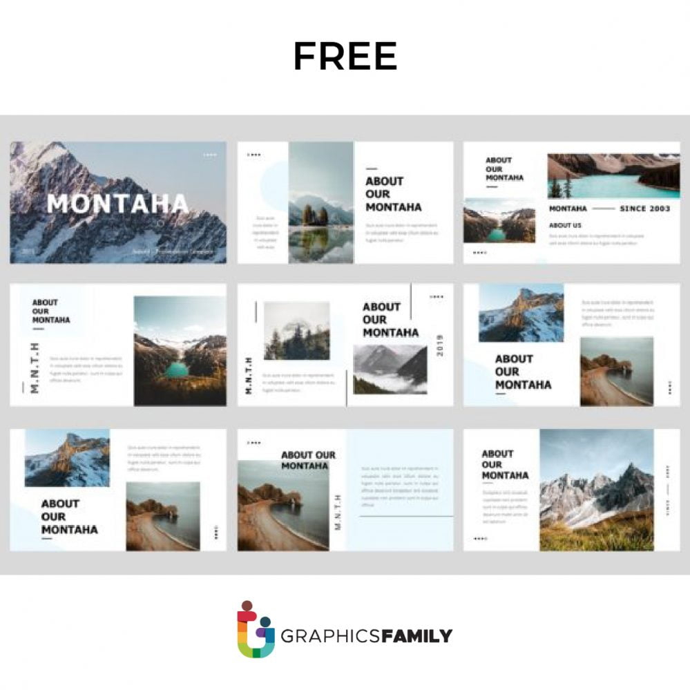 فایل ارائه پاورپوینت سفر و طبیعت - Travel and Nature PowerPoint Presentation