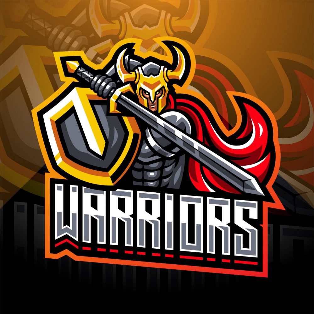 فایل لوگوی طلسم قبیله جنگجویان - Warriors Clan Mascot Logo
