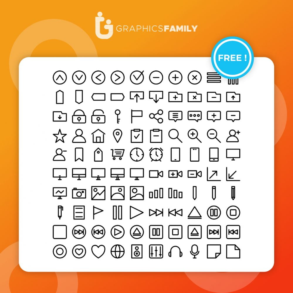 فایل مجموعه آیکون‌های وب - Web Icons Collection
