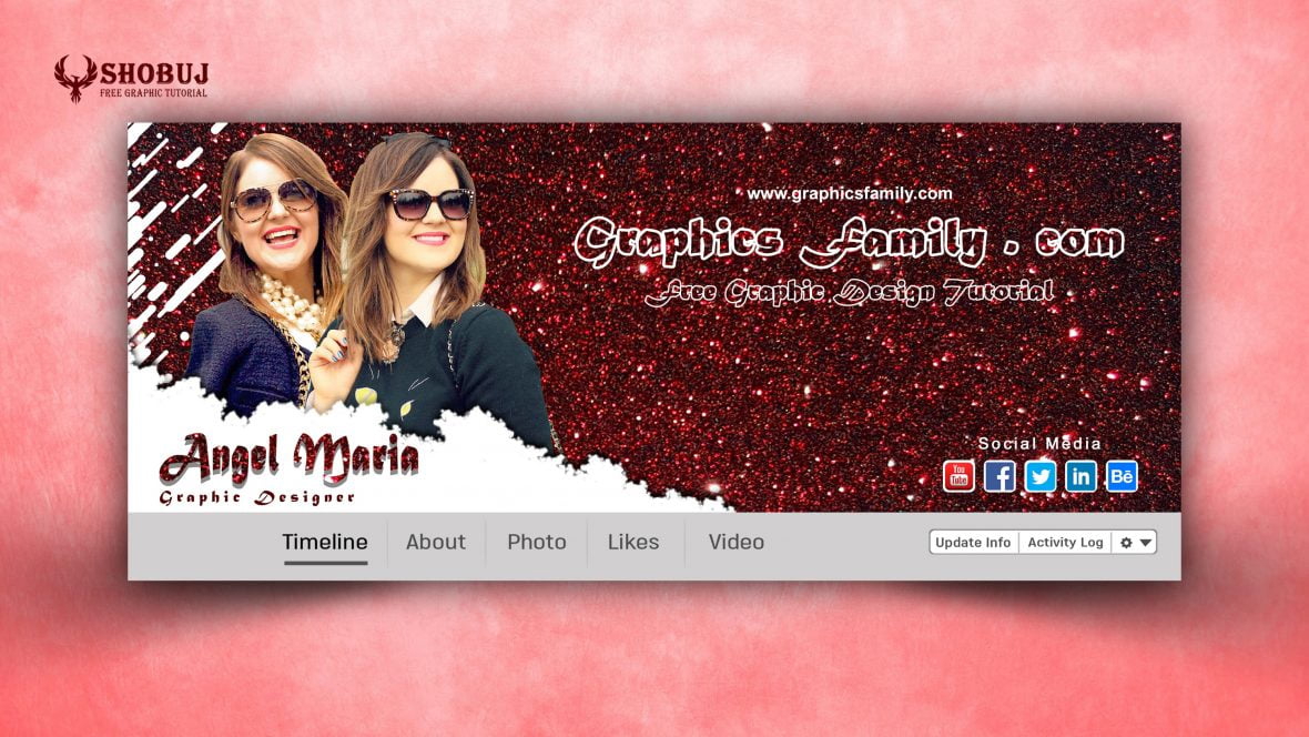 فایل طراحی کاور فیسبوک یک زن مدیر منابع انسانی - Woman Human Resources Manager Facebook Cover Design