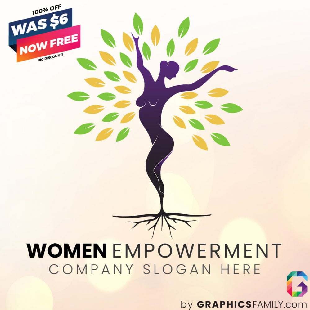 فایل لوگو توانمندسازی زنان - Women Empowerment Logo