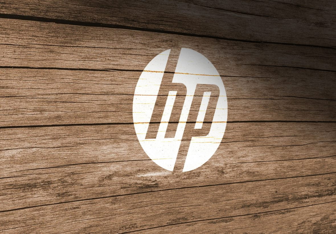 فایل موکاپ لوگو دیوار چوبی PSD - Wood Wall Logo PSD Mockup