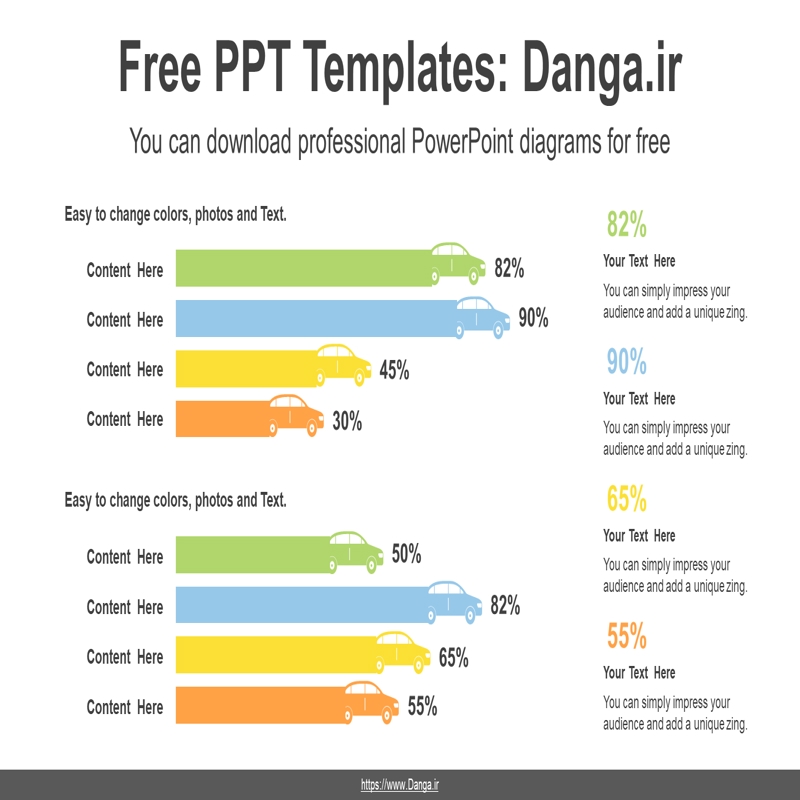 قالب حرفه ای پاورپوینت با موضوع طرحواره‌ نمودار ماشین مقایسه‌ای