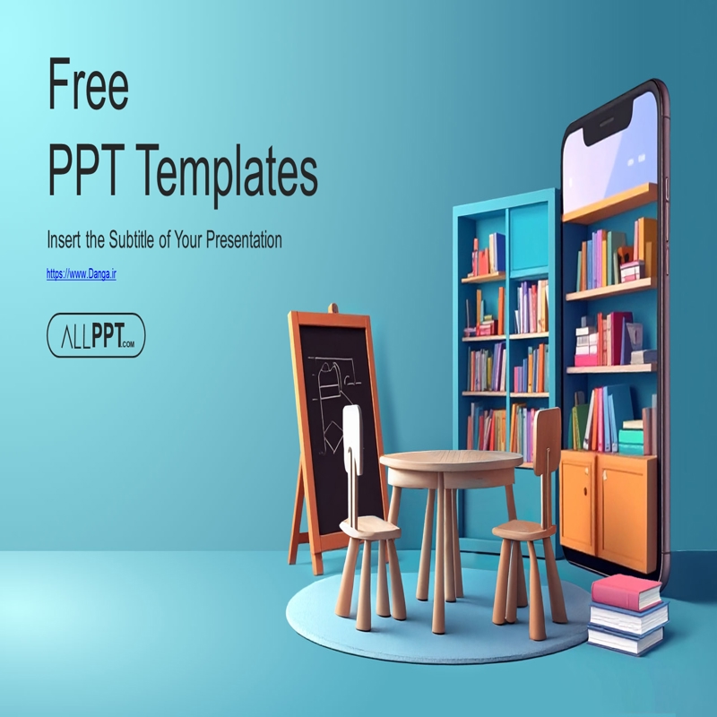 قالب حرفه ای پاورپوینت با موضوع یادگیری نوآوری دیجیتال