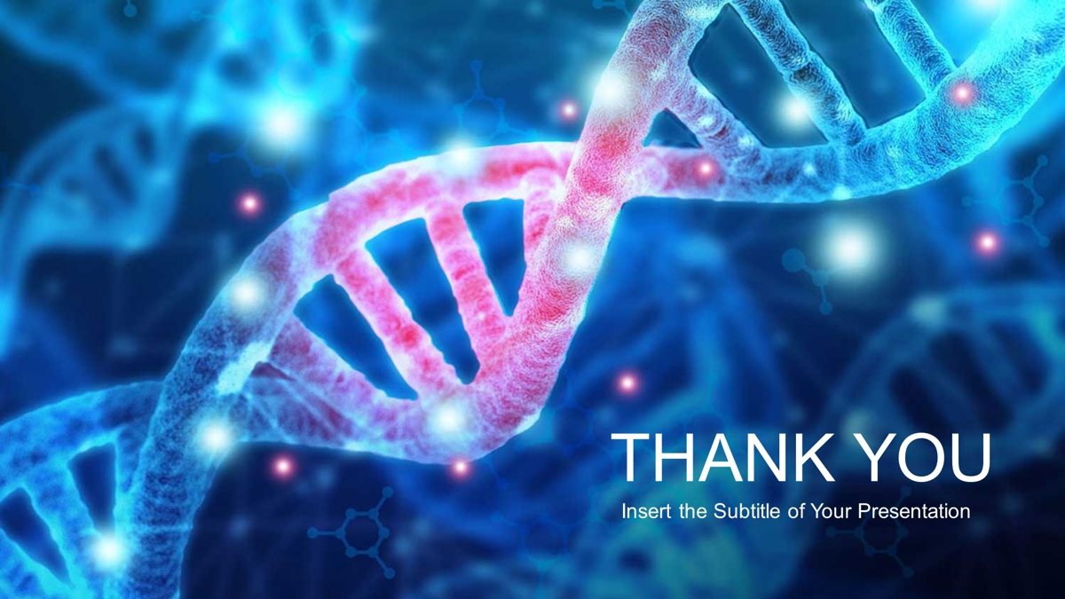 قالب حرفه ای پاورپوینت با موضوع بیوتکنولوژی ژن DNA