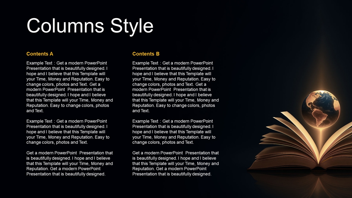 قالب حرفه ای پاورپوینت با موضوع یادگیری دانش الهام‌بخش