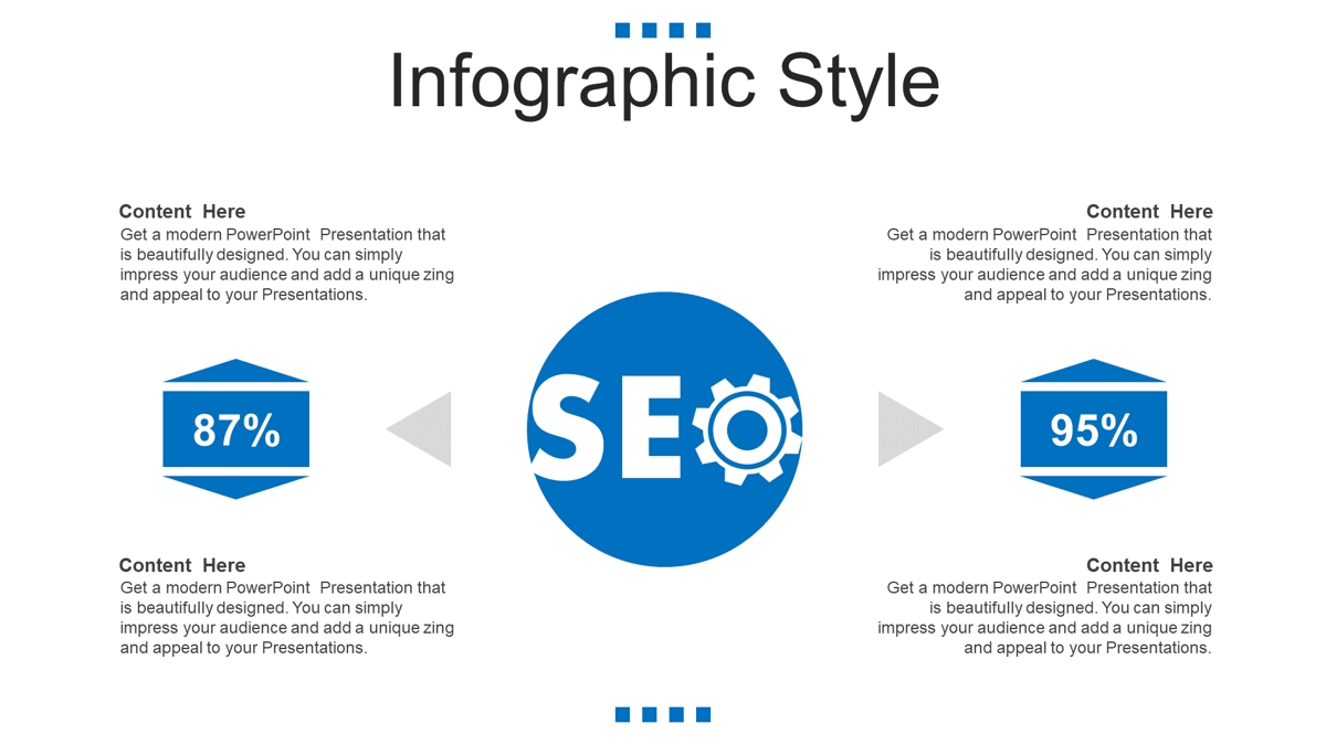 قالب حرفه ای پاورپوینت با موضوع بهینه‌سازی موتور جستجو (SEO)