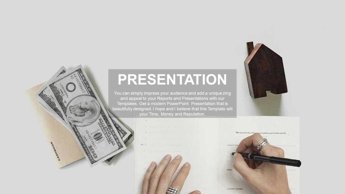 قالب حرفه ای پاورپوینت با موضوع علامت دلار دیجیتال