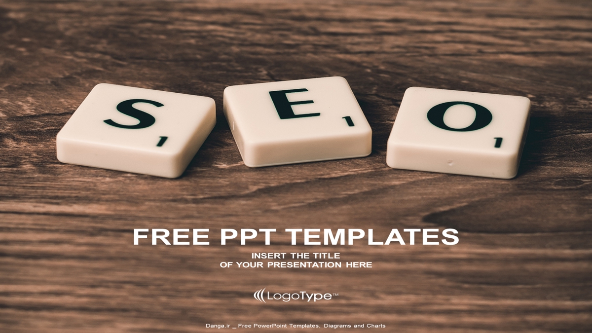 قالب حرفه ای پاورپوینت با موضوع بهینه‌سازی موتور جستجو (SEO) استاندارد