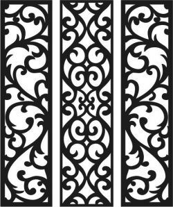 طرح قالب پانل درز برای برش لیزر cnc - panel seamless theme for laser cut cnc ve - برای دستگاه CNC چوب و لیزر (سی ان سی)