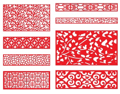 طرح laser-cut-cnc-jali-cutting-pattern-designs-set-ve