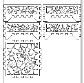 طرح laser-cut-coaster-holder-ve